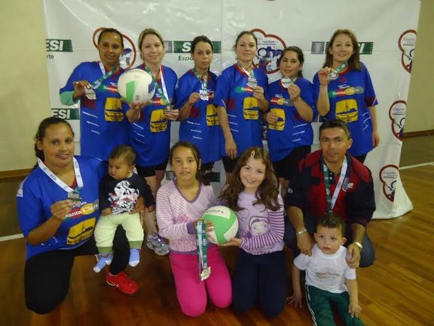 voleibol Santa Clara vice-campeã