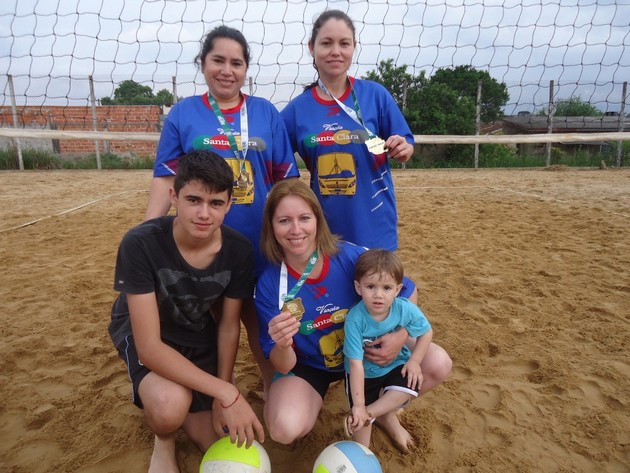 1º SANTA CLARA (Roseli, Edicléia e Daniéli)