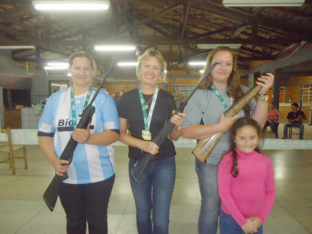 tiro ao alvo feminino