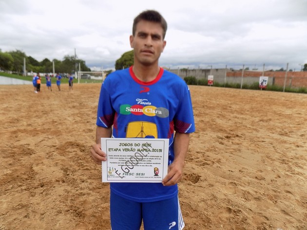 SANTA CLARA - ALEX L. RIBEIRO (autor 1º gol cat. livre)