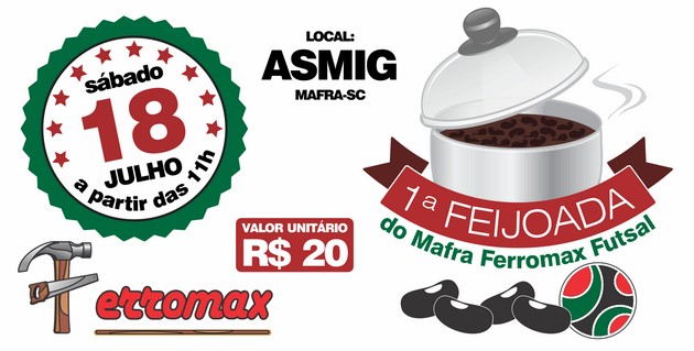 1ª Feijoada do Mafra Ferromax Futsal (18 jul 2015)