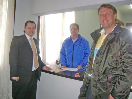 SSPI - Procurador do Sindicato Jose Eneas e o presidente Semiao Pereira