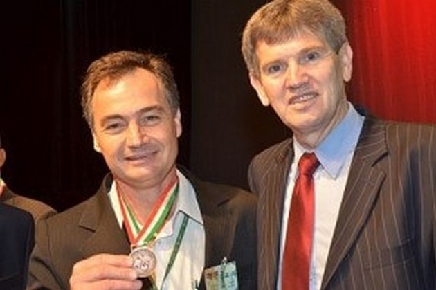 Enio com o Secretário de Agricultura e Pesca Airton Spies