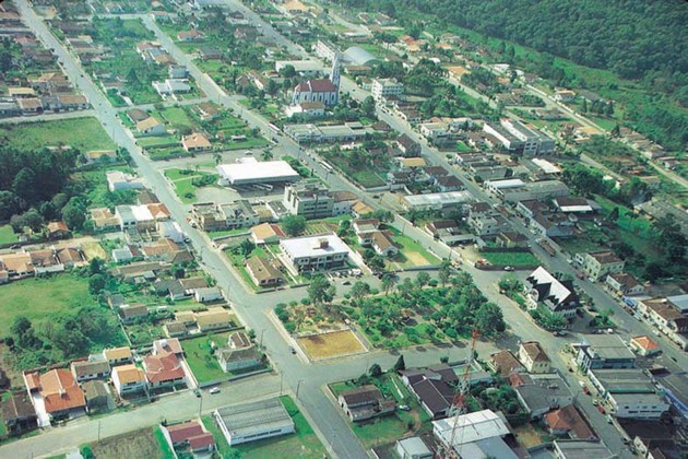 Aérea Itaiópolis - Divulgação Prefeitura