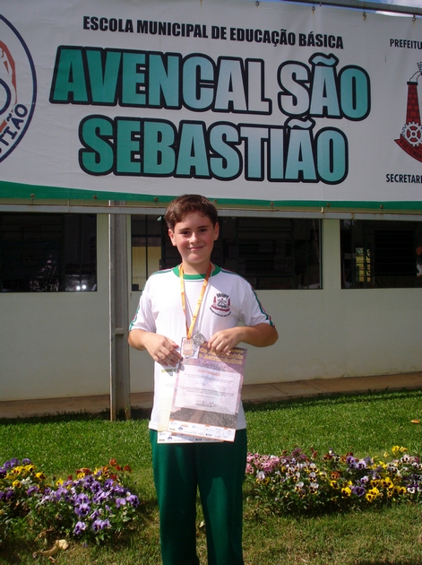 Aluno da Escola São Sebastião ganha medalha na Olimpíada do OBA (4)