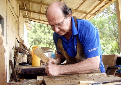 Arte - Jaime Piloni - Presidente da Associacao ja trabalha na nova sede