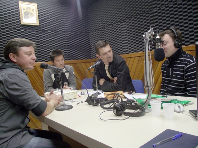 Desfile - Visita rádio Lapa