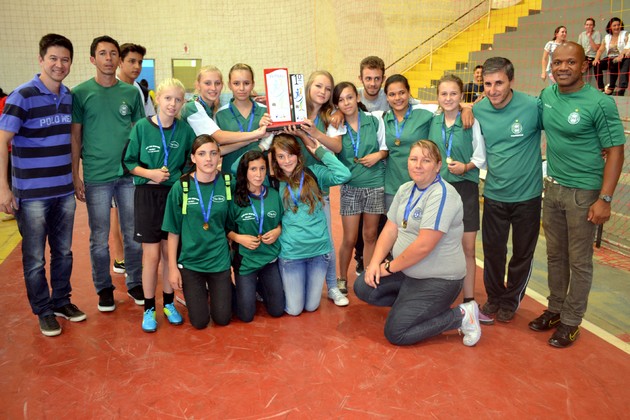 JEPS - Colégio Paulo Freire - Campeão do Futsal Feminino B