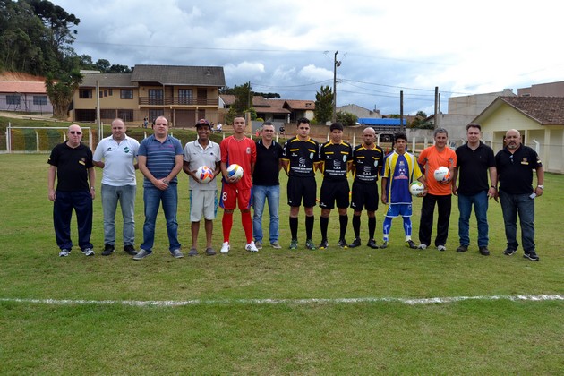 Vasco - Representantes da Prefeitura de acompanharam a abertura dos jogos em Quitandinha