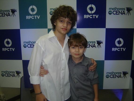 Os sobrinhos Rogerio e Daniel Jorge