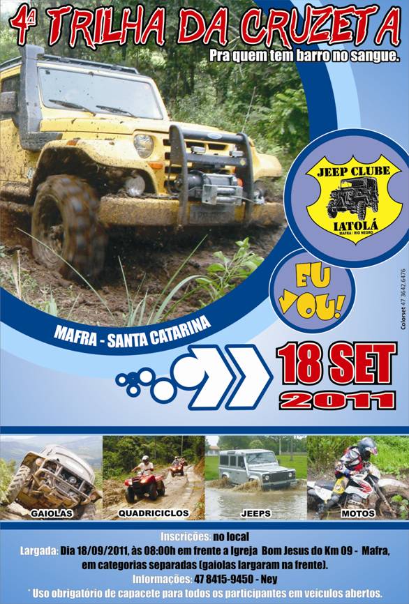 Vem aí a 4º edição da Trilha da Cruzeta