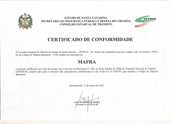Certificado