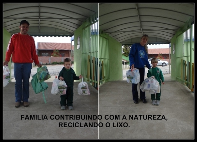 Meio ambiente - Parceria Família e escola - Anjo da Guarda