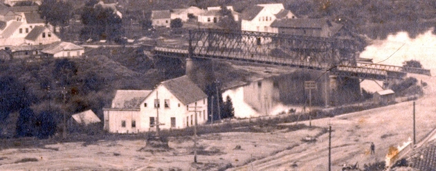 História - Vista antiga da Praça Hercílio Luz