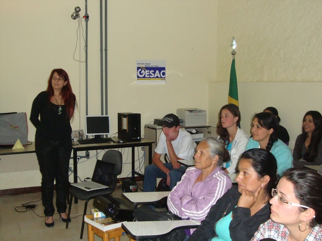 Capacita - Aula do Curso de Recepcionista