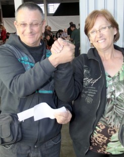 Condimínio - Julio Cesar Leão e Noeli T Schafascheck , 1º e 2º sorteados