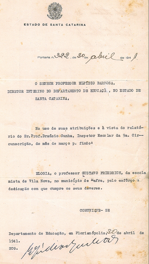 Documento Gustavo Friedrich