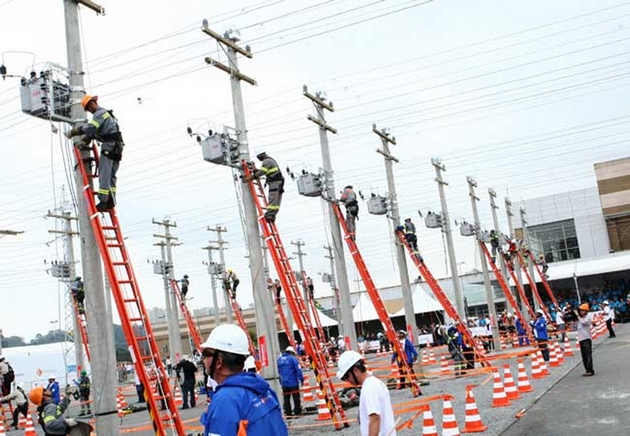 Celesc - Rodeio de eletricistas