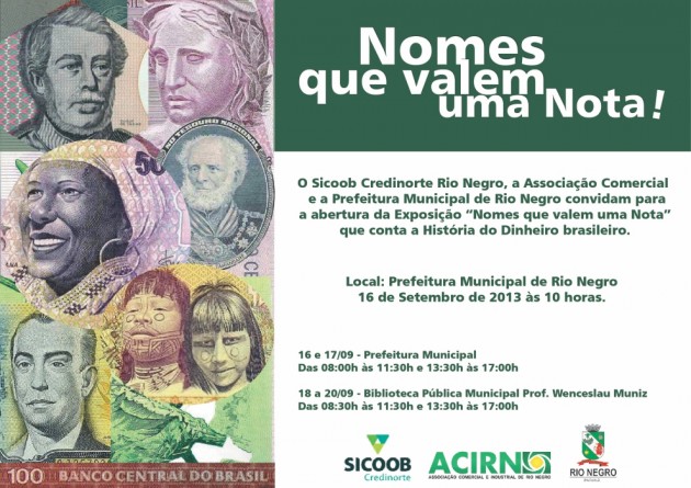 Exposição conta a história do dinheiro brasileiro