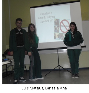 Alunos do colégio SESI de Rio Negro desenvolvem o projeto “diga não ao bullying”