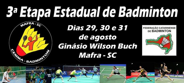 3ª Etapa do Estadual de Badminton ocorre no final de semana em Mafra