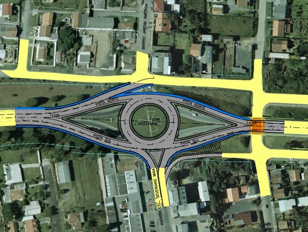 Trevo da Dirmave terá adequações em sua geometria