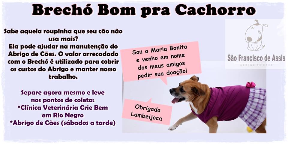 Brecho Bom pra Cachorro