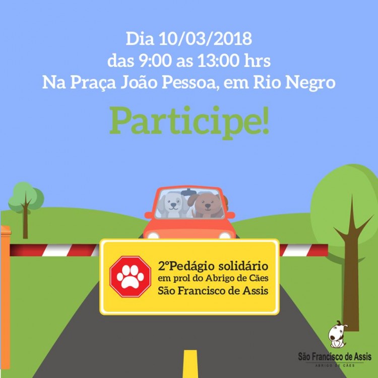 pedágio abrigo 2018