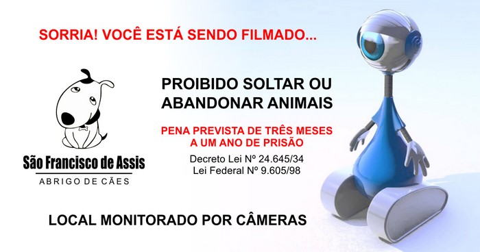 Abrigo de cães de Rio Negro é monitorado por câmeras