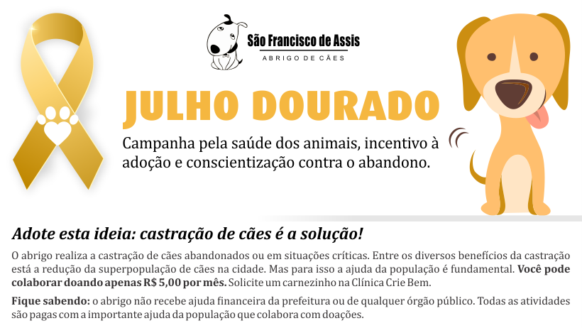 Campanha Julho Dourado