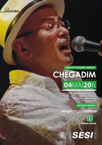 Espetáculo Chegadim em Rio Negro