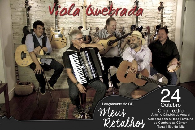 Viola Quebrada lança álbum ‘Meus Retalhos’ em Rio Negro