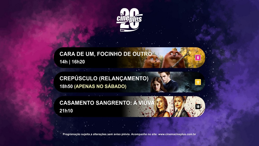 Programacao Mafra Crepusculo