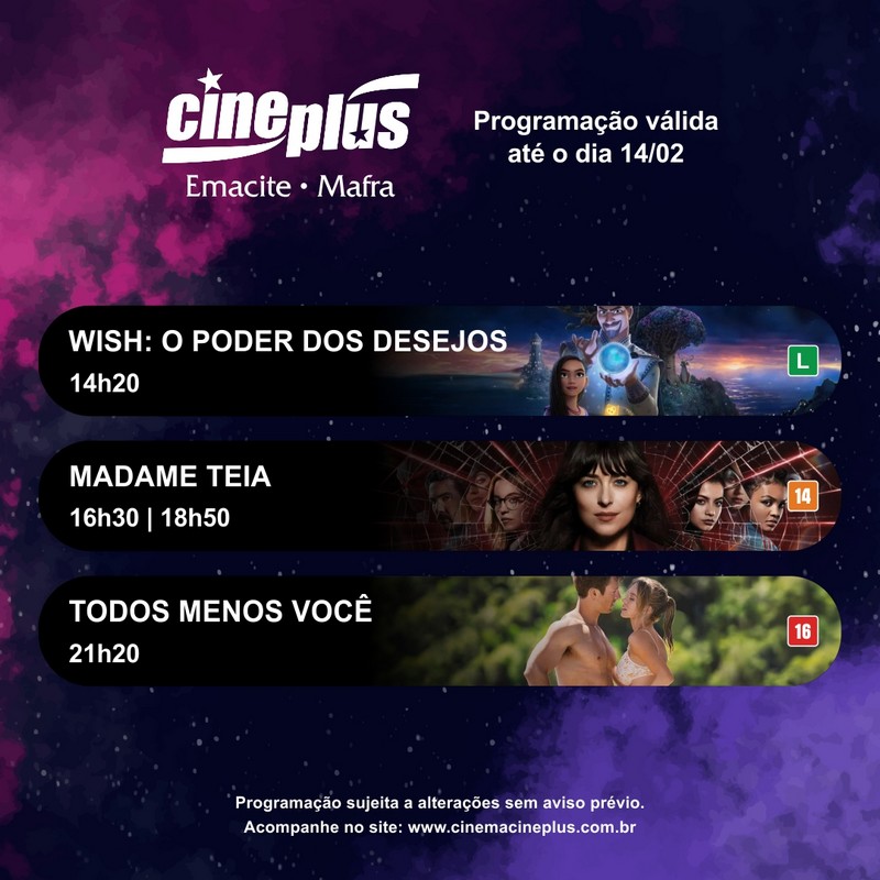 Programacao Mafra (dia 14)