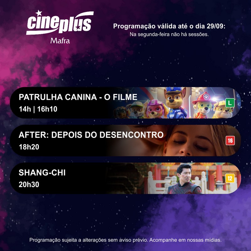 Programação Mafra