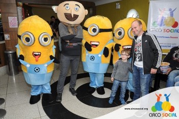 Minions e Gru no Cineplus Emacite no filme Meu Malvado Favorito 3 (10)