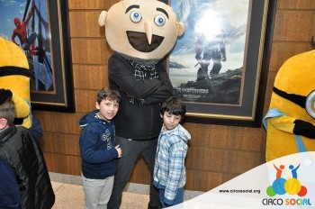 Minions e Gru no Cineplus Emacite no filme Meu Malvado Favorito 3 (15)