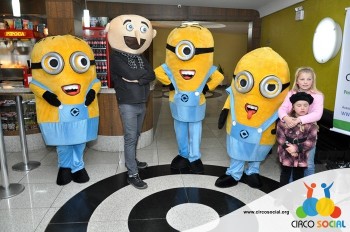 Minions e Gru no Cineplus Emacite no filme Meu Malvado Favorito 3 (15)