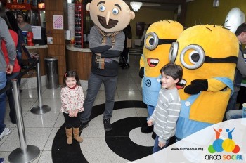 Minions e Gru no Cineplus Emacite no filme Meu Malvado Favorito 3 (15)
