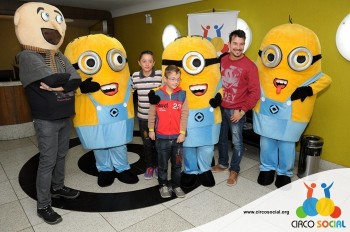 Minions e Gru no Cineplus Emacite no filme Meu Malvado Favorito 3 (2)