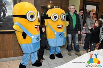 Minions e Gru no Cineplus Emacite no filme Meu Malvado Favorito 3 (22)