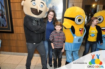 Minions e Gru no Cineplus Emacite no filme Meu Malvado Favorito 3 (28)