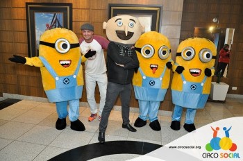 Minions e Gru no Cineplus Emacite no filme Meu Malvado Favorito 3 (3)