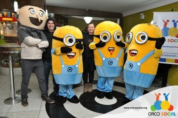 Minions e Gru no Cineplus Emacite no filme Meu Malvado Favorito 3 (3)