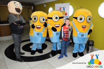 Minions e Gru no Cineplus Emacite no filme Meu Malvado Favorito 3 (3)