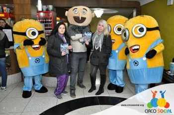 Minions e Gru no Cineplus Emacite no filme Meu Malvado Favorito 3 (36)