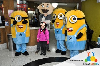 Minions e Gru no Cineplus Emacite no filme Meu Malvado Favorito 3 (40)