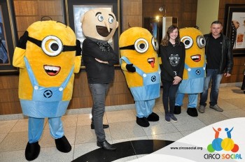 Minions e Gru no Cineplus Emacite no filme Meu Malvado Favorito 3 (43)