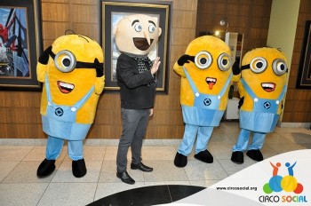 Minions e Gru no Cineplus Emacite no filme Meu Malvado Favorito 3 (46)