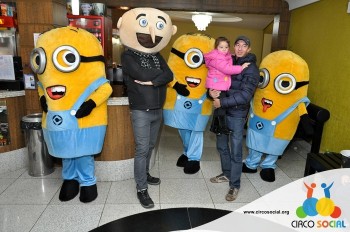 Minions e Gru no Cineplus Emacite no filme Meu Malvado Favorito 3 (46)